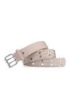 ZYXLB Ceinture for Femmes rivetée Ceinture en PU for Filles, Ceinture décorative personnalisée for Jeans et Pantalons