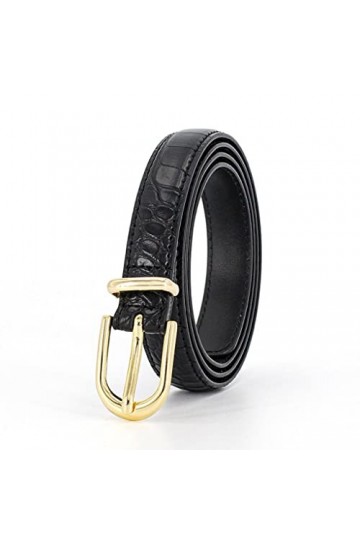 ZYXLB Ceinture en Jean à Boucle ardillon for Dames de Style banlieusard avec Jupe dété Femme