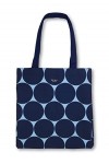 Kate Spade New York Canvas Book Tote, Large Shoulder Bag, Cute Tote for Beach or School Joy Dot 