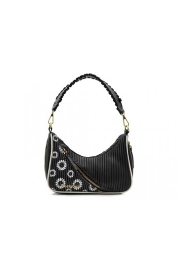 Desigual Sac à bandoulière Altura Medley Multipocket, 2000 Black, Taille unique