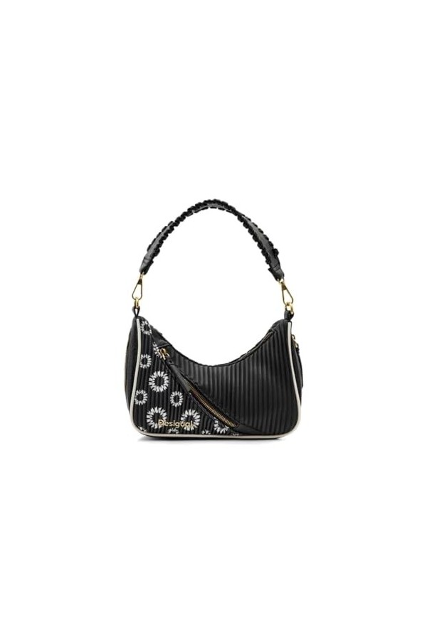 Desigual Sac à bandoulière Altura Medley Multipocket, 2000 Black, Taille unique