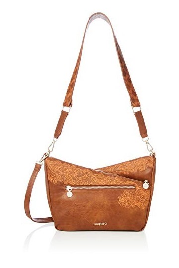 Desigual Melody Harry Mini Sac bandouliére 26 cm, Marron, Taille unique