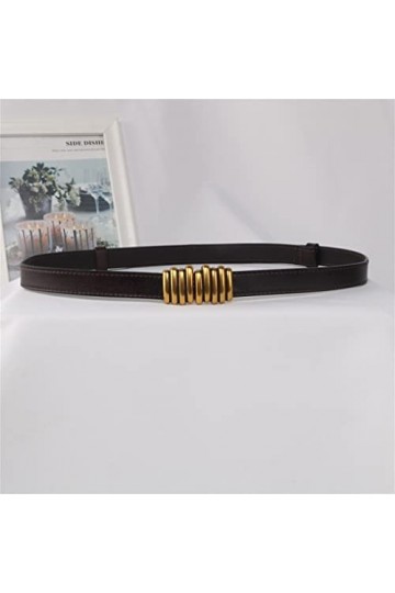 GRETD Ceinture All-match Jupe Femme Jupe Veste Tempérament Métal Boucle Matte Petite Ceinture Fine Ceinture Fine Ceinture Co