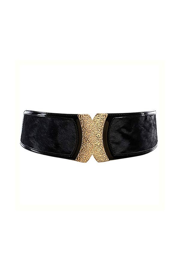 Ceinture élastique Large pour Femme Taille Large Ceinture élastique extérieure pour Femme Pull à la Taille Décoration Ceintur