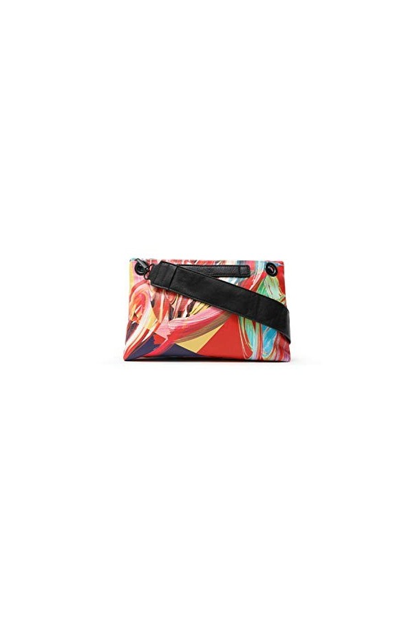 Desigual Fabric Across Body Bag, Sac de Sport Femme, Vert, Taille Unique