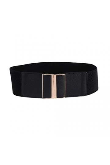 JJZXD Ceinture élastique à la ceinture élastique for femmes Ceinture femme Ceinture femme serré Courroie douce for femme Acce