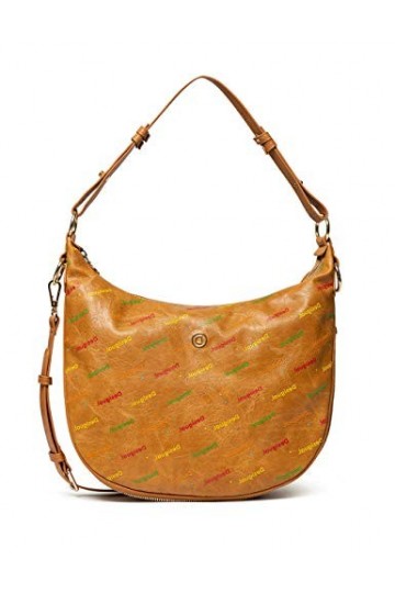 Desigual Bols_Intra Sibéria, Sac Femme, Beige, 2.5x24.8x36.15 cm B x H x T 
