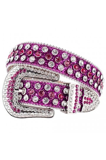 Cowgirl Strass ceintures cowboy sangle diamant clouté ceinture pour femmes hommes épingle boucle sangle jeans