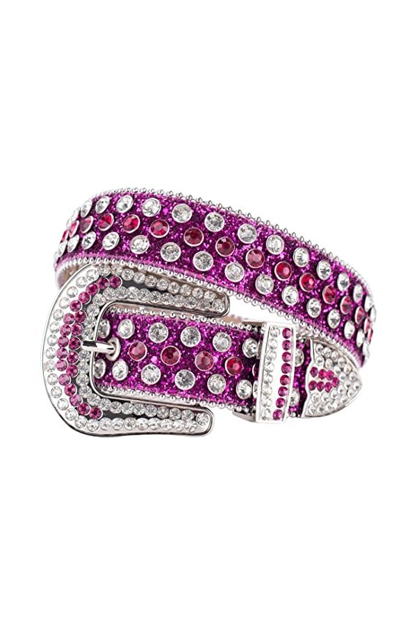 Cowgirl Strass ceintures cowboy sangle diamant clouté ceinture pour femmes hommes épingle boucle sangle jeans