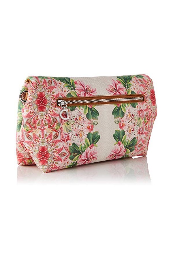 Desigual PU Body Bag, Sac de Sport Across. Femme, Rouge, Taille Unique