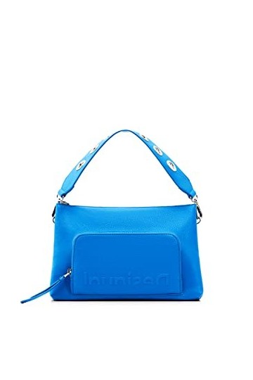 Desigual Logo Bag-Half 22_Dortmund 5000 Bleu Marine, Navy Femme