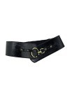Large Ceinture Élastique,Automne et Hiver Ceinture Élastique Simple et Polyvalente Large Veste décorative en Duvet pour Femme