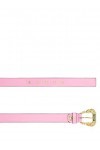 Versace JEANS COUTURE Ceinture rose pour femme avec boucle baroque 85 , rose, 85 cm