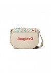Desigual Bols_adaggio Rigali, Sac Femme, Blanc Crudo , 6.2x18x25.5 cm B x H x T 