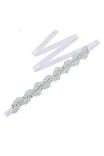 GFDFD Ceinture de mariage ceinture en ramine de perle femmes nuptiales Color : E, Size : One size 