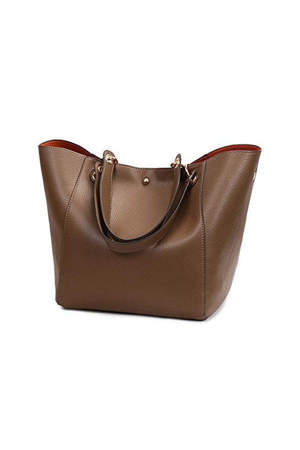 Pahajim Mode Sacs à main Femme Grandes Capacité Poches Sac à Bandoulière Shopper Sac Souple pour le Travail et les Voyages le