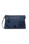 Desigual Bols_inés Durban, Sac Femme, Bleu Azul Espacial , 4x17.5x27.2 cm B x H x T 