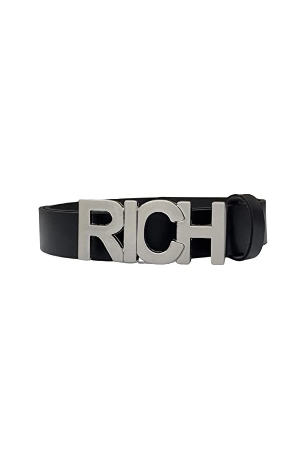 John Richmond Ceinture Femme BLACK HERERET Taille 110, Noir , 110