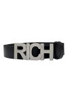 John Richmond Ceinture Femme BLACK HERERET Taille 110, Noir , 110