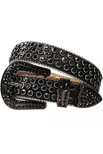 Ceintures de designer de luxe ceinture en cristal diamant boucle chic style occidental strass ceintures pour femmes, tout noi