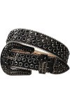 Ceintures de designer de luxe ceinture en cristal diamant boucle chic style occidental strass ceintures pour femmes, tout noi