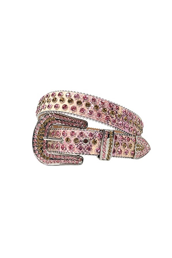 Haitpant Sangle de luxe large boucle vintage strass ceinture pour femmes Vintage diamant ceintures sangle pour jeans, Serpent