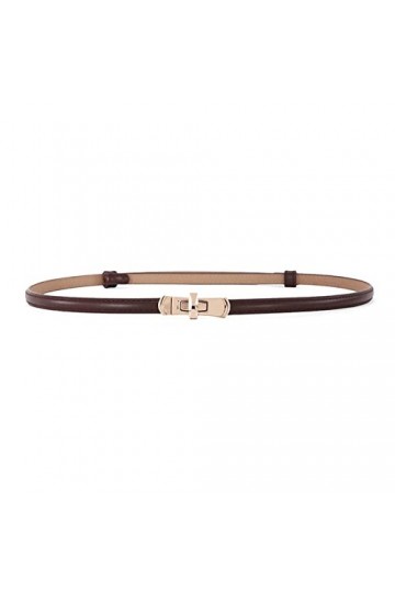 Ceinture en Cuir pour Femme Ceinture pour Femme Pull en Cuir Ceinture réglable Fine pour Robe en Jean Couleur : Blanc, Taill