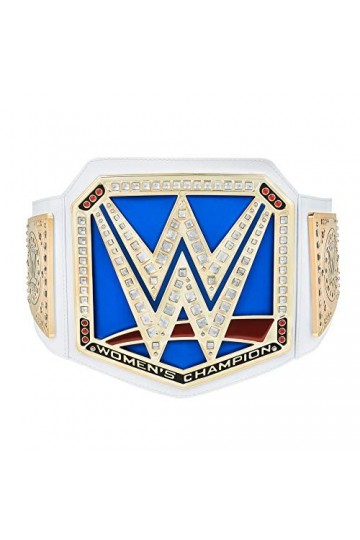 Smackdown Ceinture de championnat pour femme Doré/bleu Taille L, bleu, L