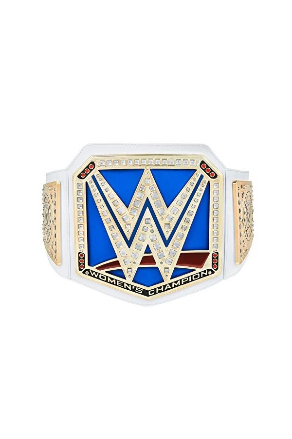 Smackdown Ceinture de championnat pour femme Doré/bleu Taille L, bleu, L