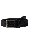 Johnston & Murphy Ceinture tissée en tricot extensible, bleu/multicolore, 40