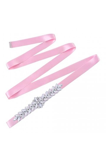 MJWDP Suisseaux élégants Ceinture de mariée de Courroie de mariée Ceinture de mariée à la Main Color : H, Size : Regolabile 