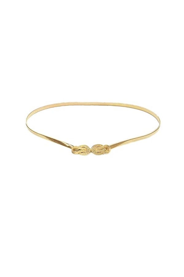 THYKL Ceinture à chaîne élastique extensible pour femme Ceinture à taille fine pour femme couleur : D, taille : 70 cm x 1 cm