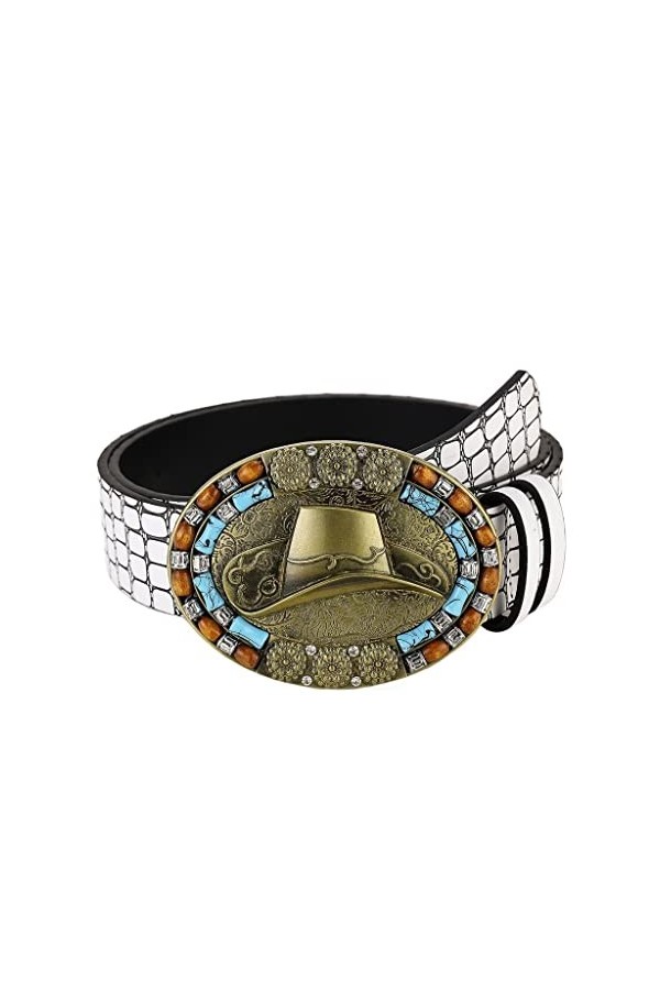 JJZXD Ceinture bohème européenne et américaine Accessoires de Mode for Femmes Accessoires rétro de Style Ethnique Color : D,