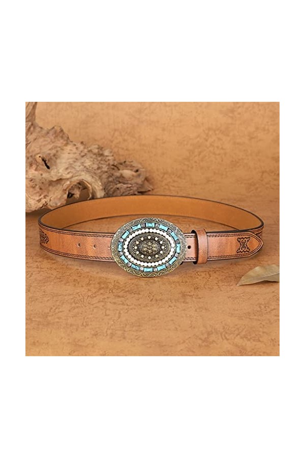 JJZXD Ceinture rétro for Femme, Cool et Polyvalente, Ceinture à la Mode et décorative, Ceinture personnalisée