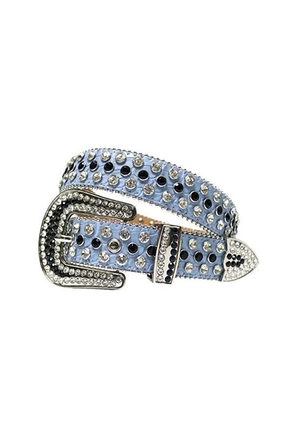 Ceintures de luxe pour hommes femmes strass ceinture pour jean western cowgirl cowboy cristal broche boucle diamant clouté ce