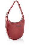 Desigual Bag 2tones Siberia, Bandoulire Femme, Rot Carmin , 25x2.5x36 Centimeters B x H x T 