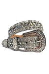 Ceintures de luxe pour homme et femme avec strass en jean et strass, rose rouge, 112