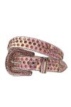 Cowgirl Strass ceintures cowboy sangle diamant clouté ceinture pour femmes hommes épingle boucle sangle jeans