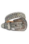 Sangle de ceinture en strass pour femme - Ceinture de cowgirl et cowboy