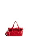 Desigual Bols_pompeya Loverty, Sac à Main Femme, Rouge, Taille Unique