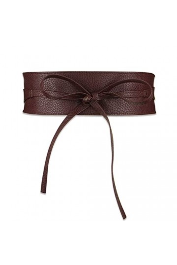 XIXIDIAN Femme Ceinture Arc Douce Fille Douce Longue Ceinture nouée de la Ceinture de la Mode Jupe de Taille Color : C, Size