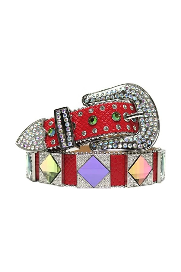 Ceintures à sangles&nbsp;? Ceinture à boucle large pour femmes hommes Ceintures en strass Homme Femme pour jeans Boucle de ceintur