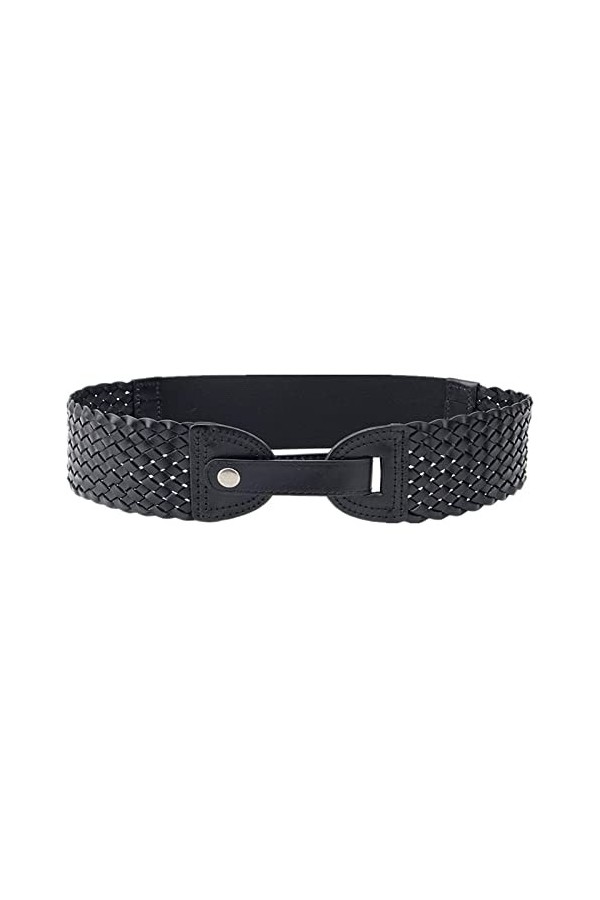 Ceinture de Taille pour Femme élégante Ceinture de Taille élastiquée pour Femme Mode All-Match Ceinture tissée Jupe Pull déco