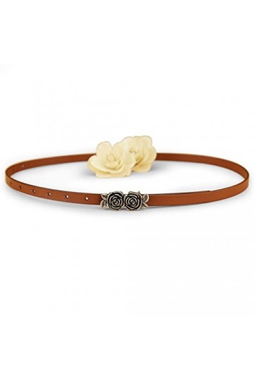 QZH Ceinture Ceinture Femme Mince All-Match Ceinture Décorative Accessoires Robe Ins Tendance Taille Taille Chaîne Femme Mar