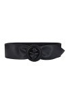 BAtlam Ceinture Large pour Femme Manteau Ceinture Décoration Pull Jupe Tout-Allumette Noir Ceinture Large pour Femme Ceinture