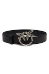 Pinko Ceinture Femme, Z99o_noir-old Silver, L