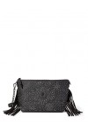 Desigual Accessoires PU Across Body Bag, Sac de Sport Femme, Noir, U