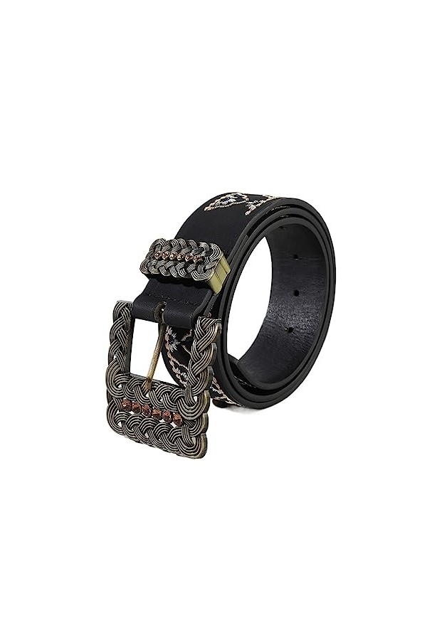 JJZXD Style National de Broderie avec la pâte frite tord la Ceinture décorative de Dentelle de Rideau de Strass