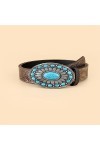 JJZXD Ceinture Femme Style Ethnique Vintage Personnalisé Polyvalent Sculpté Accessoires Ceinture