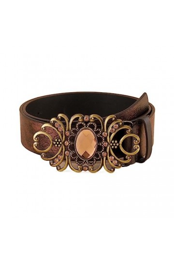JJZXD Ceinture Femme Rétro Personnalité Européenne Et Américaine Mode Motif Polyvalent Style Ethnique Décoration Ceinture